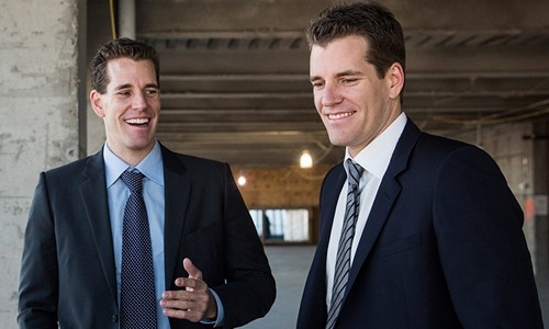 Anh em nhà Winklevoss đã có 99Kl.app cổng game giải trí tỷ USD nhờ Bitcoin. Ảnh: AFP
