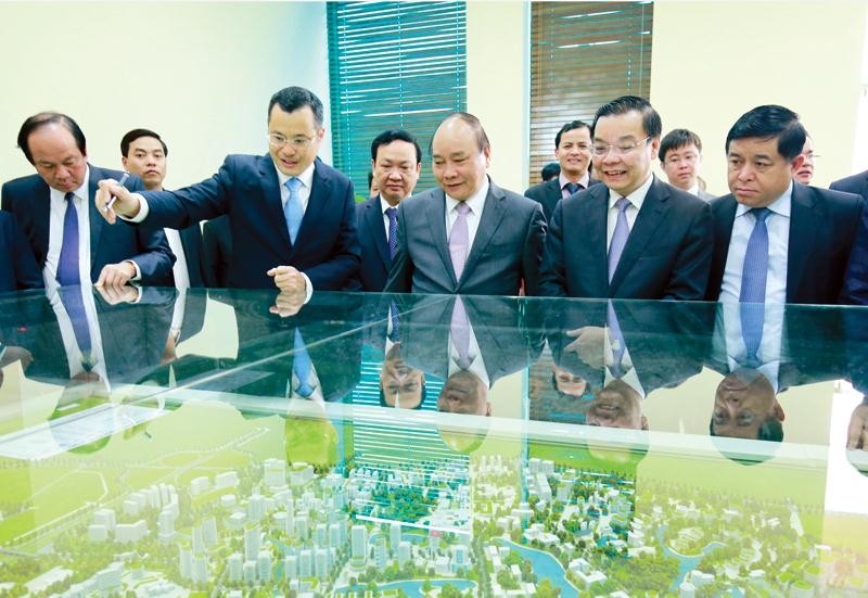 Thủ tướng Kl993 ưu đãi thưởng hấp dẫn Nguyễn Xuân Phúc thăm và kiểm tra tiến độ Dự án trước khi phê duyệt quy định cơ chế, chính sách đặc thù đối với Khu Công nghệ cao Hòa Lạc