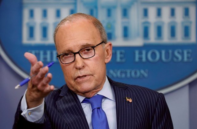 Cố vấn Kl992 cổng game cá cược Nhà Trắng Larry Kudlow (Ảnh: Reuters).