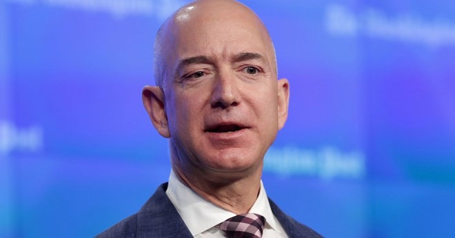 Nhà sáng lập Kl994 game bài casino hấp dẫn Amazon Jeff Bezos. (Nguồn: Getty Images)