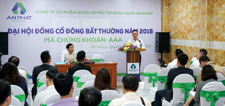 Nhựa và Môi trường Xanh An Phát (AAA) sẽ huy động 400 tỷ đồng Kl99kl Hoàn Trả Vô Tận kèm chứng quyền