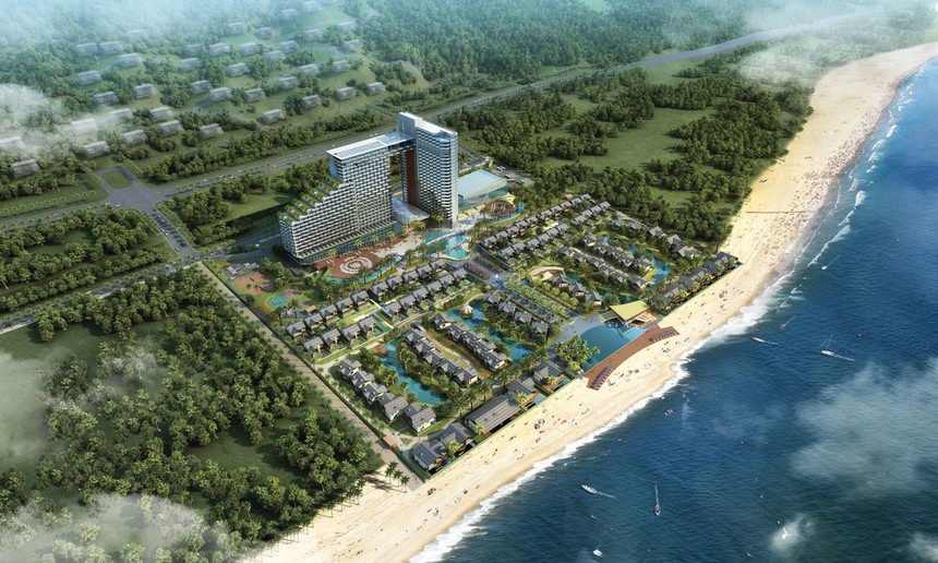 CEO Group đã khởi động Kl99ok phiên bản mới một tổ hợp nghỉ dưỡng tại huyện đảo Vân Đồn, Quảng Ninh - Sonasea Vân Đồn Harbor City.
