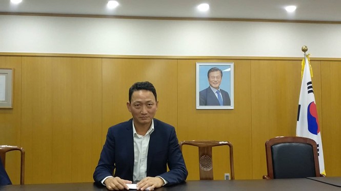 Đại sứ Hàn Quốc tại Việt Nam Kim Do-hyun
ẢNH VŨ HÂN.