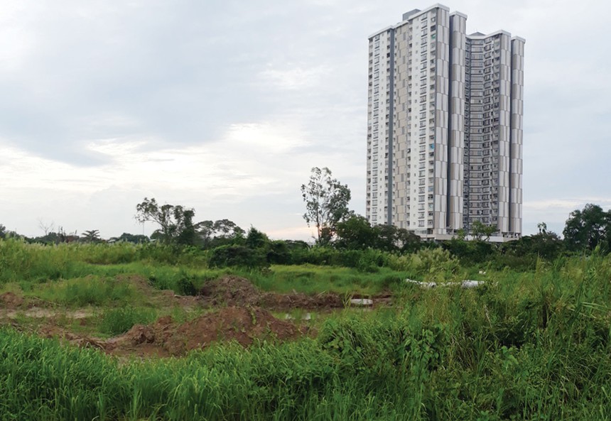 Dự án Khu dân cư lô số 4, Khu 6B (khu dân cư 6B) thuộc xã Bình Hưng, huyện Bình Chánh, TP.HCM do QCG làm chủ Kl99ok phiên bản mới chậm trễ tiến độ nhiều năm nay.
