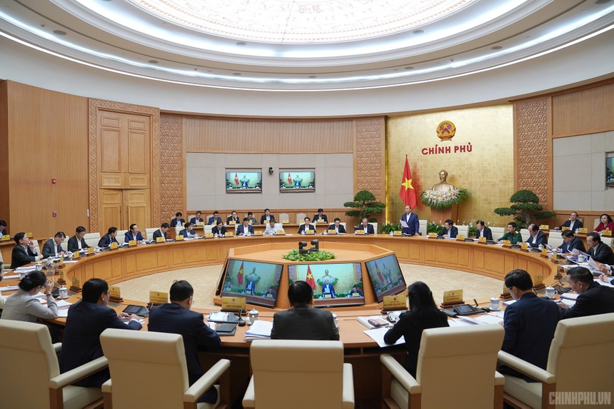 Phiên họp Kl993 ưu đãi thưởng hấp dẫn thường kỳ tháng 3/2019. - Ảnh: VGP/Quang Hiếu.