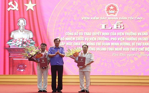 Viện Kiểm sát nhân dân tối cao, Bộ Tư pháp, Kho bạc 99Kl99 trực tiếp đá gà bổ nhiệm nhân sự mới