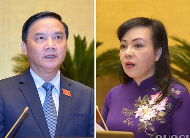 Chủ nhiệm UB Kl992 Tham Gia Ngay Nguyễn Khắc Định và Bộ trưởng Y tế Nguyễn Thị Kim Tiến đã được phân công đảm nhiệm những cương vị công tác mới.