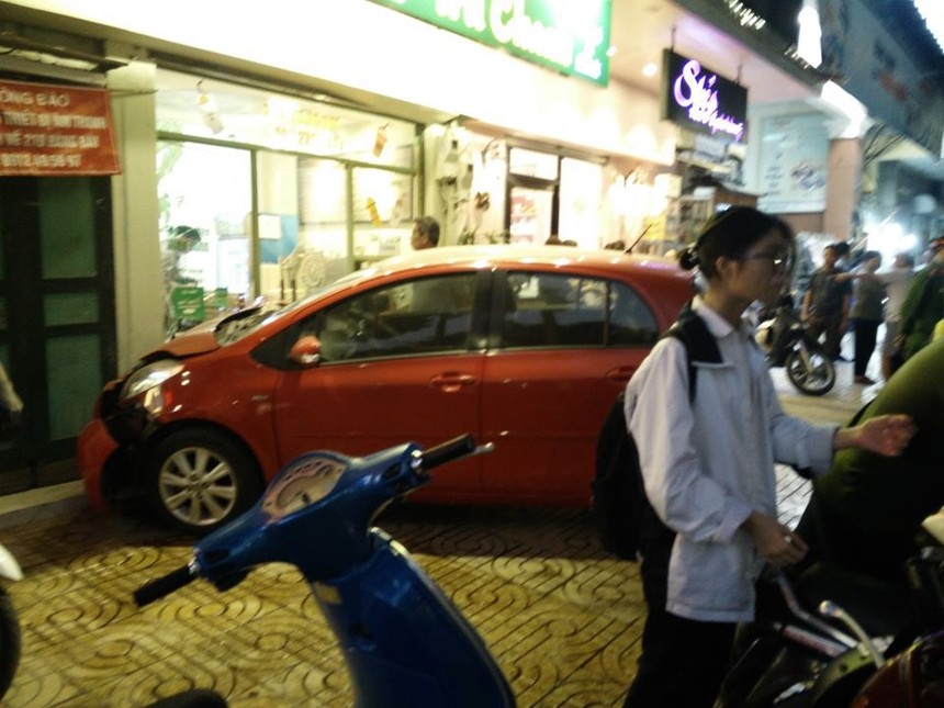 Hiện trường xảy ra sự việc.