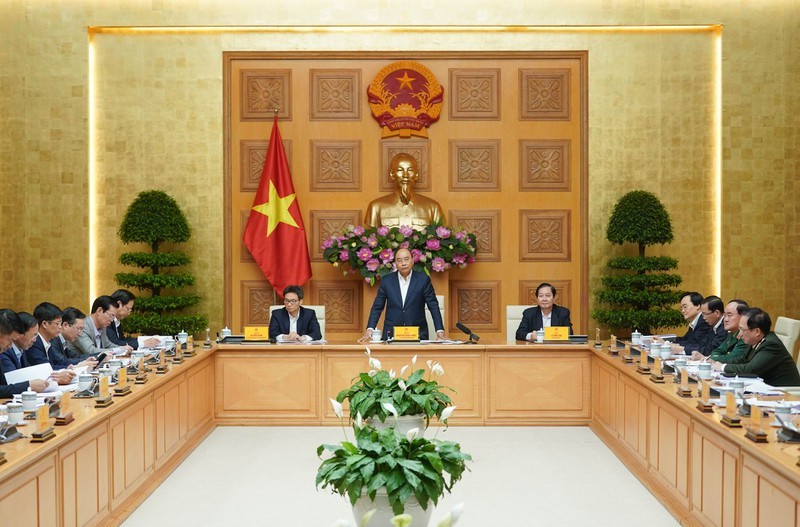 Thủ tướng Nguyễn Xuân Phúc chủ trì cuộc họp. (Ảnh: Báo Kl993 ưu đãi thưởng hấp dẫn).