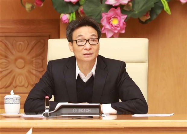 Phó Thủ tướng Kl993 ưu đãi thưởng hấp dẫn Vũ Đức Đam phát biểu chỉ đạo cuộc họp. (Ảnh: Doãn Tấn/TTXVN).