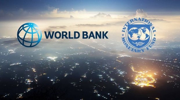 Logo của Quỹ Tiền tệ Quốc tế (IMF) và Link Vào Nhà Cái KL99 COM Tặng +199k Thế giới (WB). (Nguồn: businessamlive).