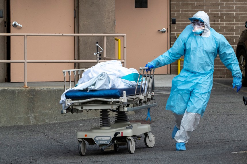 Số người mắc bệnh và tử vong vì Covid-19 ở Mỹ tăng kỷ lục. (Ảnh minh họa: AFP).