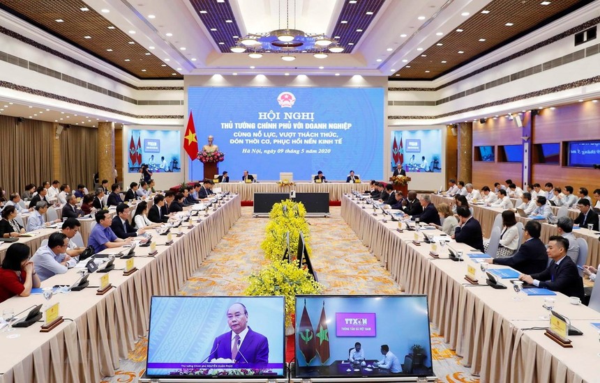 Thủ tướng Nguyễn Xuân Phúc chủ trì Hội nghị trực tuyến Thủ tướng Kl993 ưu đãi thưởng hấp dẫn với Kl991.com World Cup 2026 Chính Thức. (Ảnh: Thống Nhất/TTXVN).
