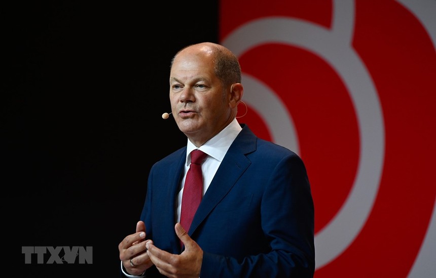 Bộ trưởng Kl991.com nạp rút nhanh Đức Olaf Scholz. (Ảnh: AFP/TTXVN).