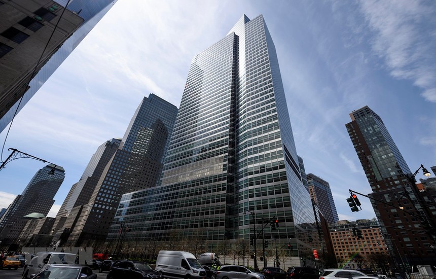 Trụ sở Link Vào Nhà Cái KL99 COM Tặng +199k Kl99ok phiên bản mới Goldman Sachs ở New York, Mỹ. (Ảnh: AFP/TTXVN).