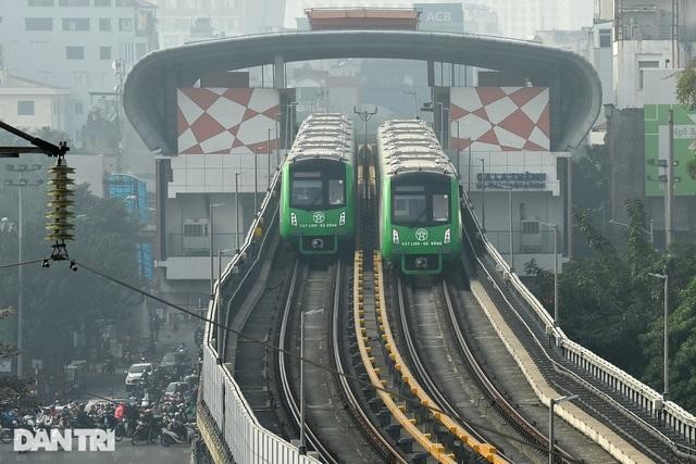 Dự án 99Kl.app khuyến mãi hot Cát Linh - Hà Đông kết thúc quá trình vận hành thử nghiệm toàn hệ thống kéo dài 20 ngày (ảnh: Tiến Tuấn).