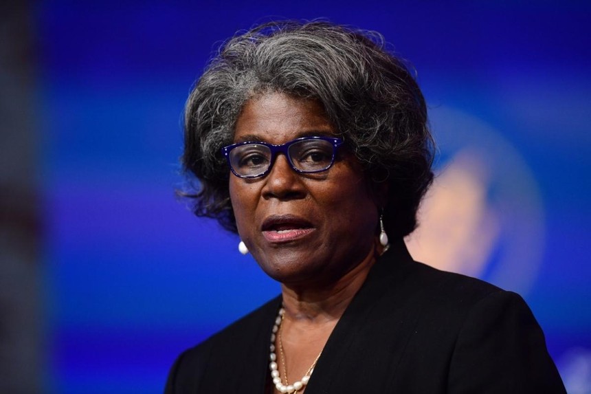 Tân Đại sứ Mỹ tại LHQ Linda Thomas Greenfield. Ảnh: Politico.