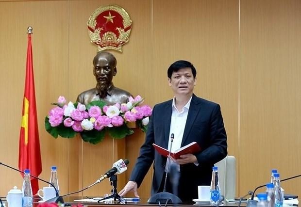 Bộ trưởng Bộ Y tế Nguyễn Thanh Long cho rằng đây là vụ vi phạm Kl992 Tham Gia Ngay nghiêm trọng. (Ảnh: PV/Vietnam+).