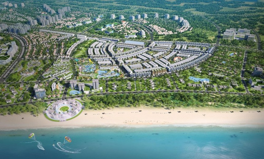 Phối cảnh dự án Khu đô thị Du lịch Sinh thái Nhơn Hội (Quy Nhơn, Bình Định) do Phát Đạt Kl99ok phiên bản mới và phát triển.