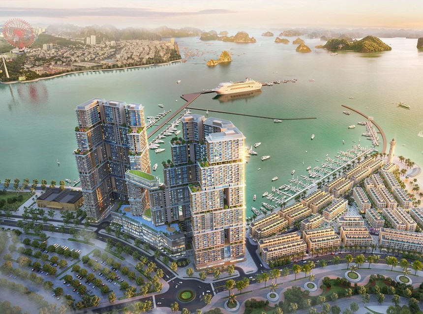 Toàn cảnh Sun Marina.
