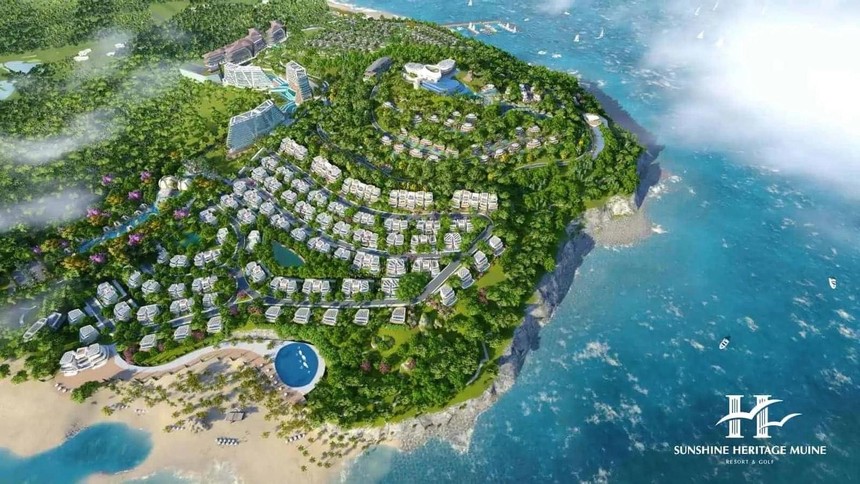 Dự án Sunshine Heritage Mũi Né: HVC Group là tổng thầu thi công Kl99kl ưu đãi độc quyền điện, chiếu sáng, viễn thông phân khu 65ha (trên tổng diện tích 85ha).