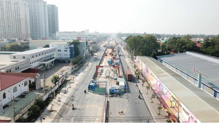 Năm 2022, TP Dĩ An về đích 2 Kl99kl ưu đãi độc quyền quan trọng: cầu vượt 550 và mở rộng DT 743 6-8 làn xe.