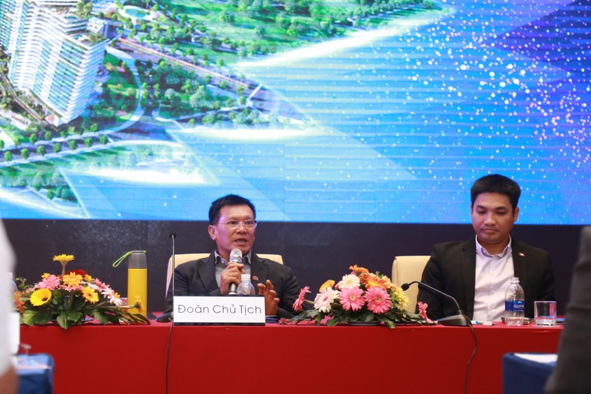 Ông Nguyễn Thiện Tuấn – Chủ tịch HĐQT Kl994 game bài casino hấp dẫn DIC phát biểu tại sự kiện.