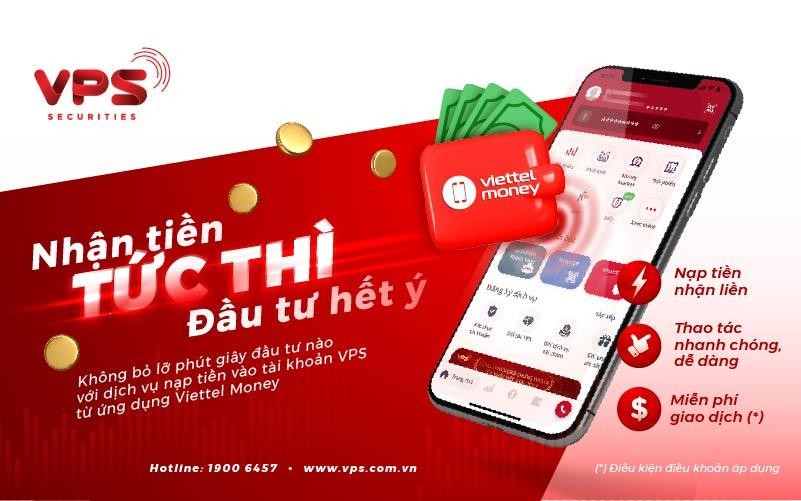 Công ty Cổ phần 99Kl99 link đăng nhập VPS(VPS) cùng Viettel ra mắt dịch vụ nạp tiền vào tài khoản 99Kl99 link đăng nhập từ ứng dụng Viettel Money