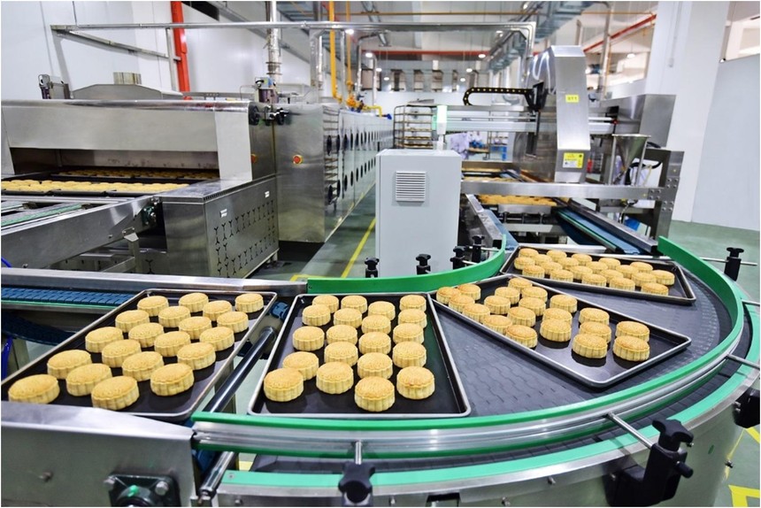 Dây chuyền Kl994 nhà cái bóng đá world cup bánh trung thu KIDO’ s Bakery được đánh giá hiện đại nhất Việt Nam.