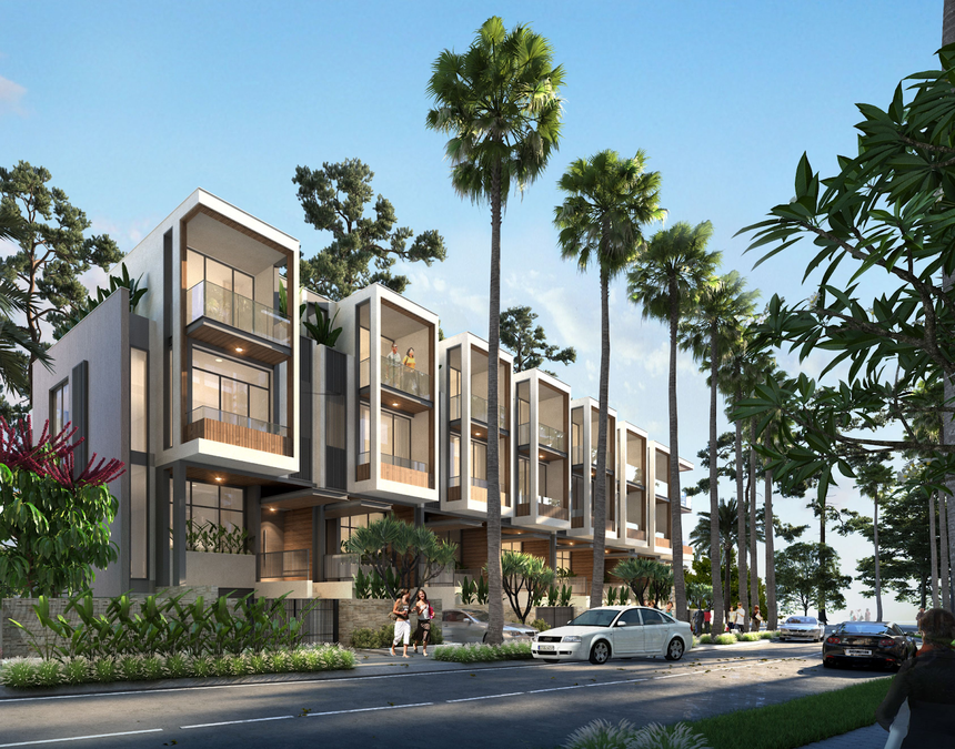 Nhà phố, shophouse của Mũi Né Summerland được nhiều nhà Kl99ok phiên bản mới ưa chuộng nhờ pháp lý sở hữu lâu dài.