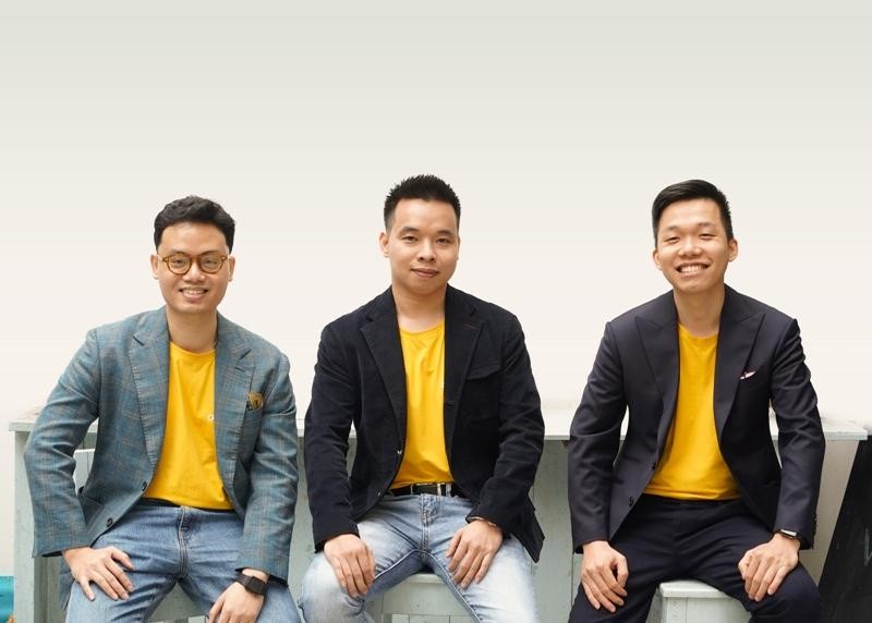 Đội ngũ sáng lập và điều hành On Group (từ trái sang): Minh Nguyễn, Giám đốc Kl991.com nạp rút nhanh, Giang Nguyễn, Giám đốc điều hành và Dũng Lưu, Giám đốc nhân sự.