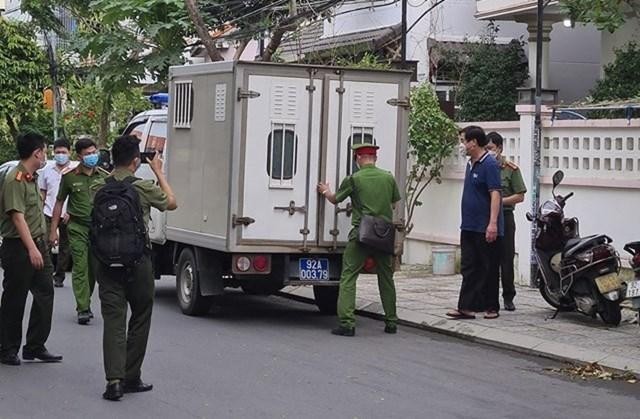Ông Phạm Văn Điểu, Giám đốc Ban quản lý Dự án Kl99ok phiên bản mới và Xây dựng TP.Hội An bị bắt tạm giam. Ảnh: Thanh Chung.