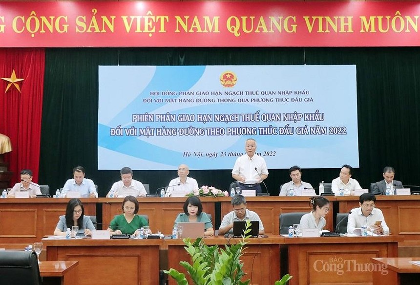 Bộ Công thương tổ chức thành công Phiên đấu giá Link Vào Nhà Cái KL99 COM Tặng +199k 109.000 tấn đường năm 2022.(Ảnh: Báo Công thương).