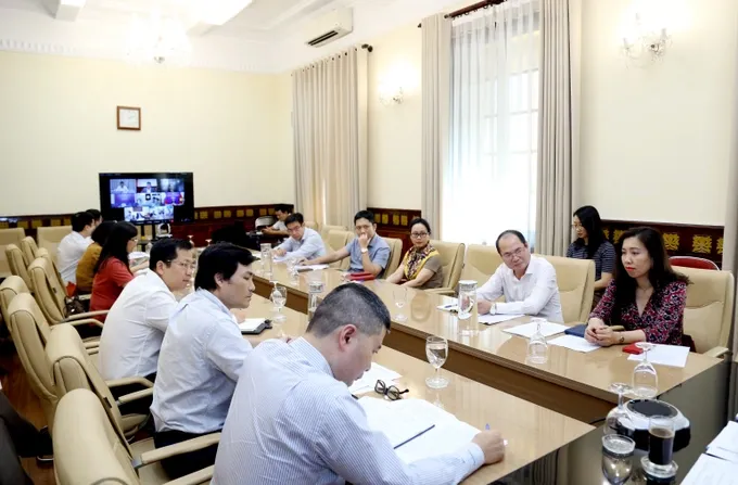 Buổi công bố quyết định của Bộ trưởng Bộ Ngoại giao (Ảnh: BNG).