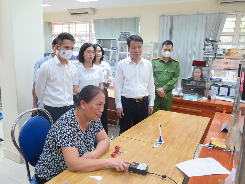 Triển khai ứng dụng công nghệ sinh trắc xác thực vân tay trên thẻ căn cước công dân gắn chíp trong khám chữa bệnh Kl99kl phiên bản hoạt động y tế