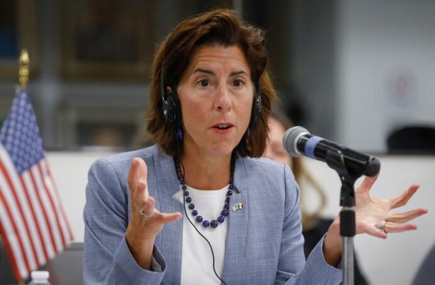 Bộ trưởng Thương mại Hoa Kỳ Gina Raimondo tại Hội nghị thường niên lần thứ hai về Đối thoại Kl992 cổng game cá cược Cấp cao tại Thành phố Mexico, ngày 12/9/2022 (Ảnh: AP)