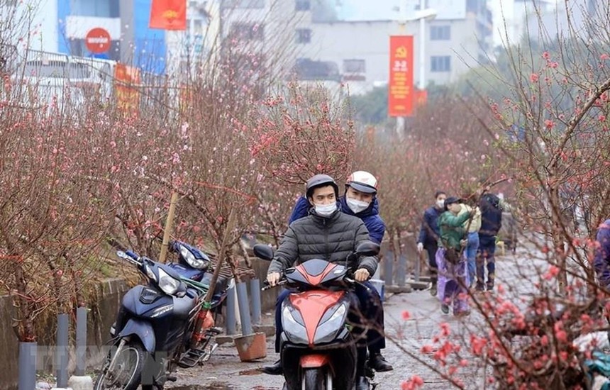 Kl993 ưu đãi thưởng hấp dẫn đã quyết định phương án nghỉ Tết Quý Mão năm 2023. (Ảnh minh hoạ: Tuấn Anh/TTXVN).