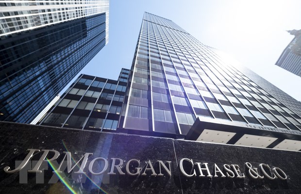 Trụ sở Link Vào Nhà Cái KL99 COM Tặng +199k JPMorgan Chase ở New York, Mỹ. (Ảnh: AFP/TTXVN)