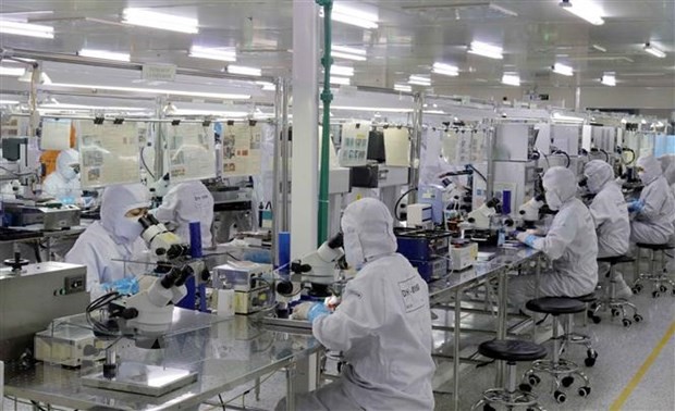 Thu hút Kl99ok phiên bản mới FDI của Bắc Giang liên tục tăng. (Ảnh: Đồng Thúy/TTXVN).