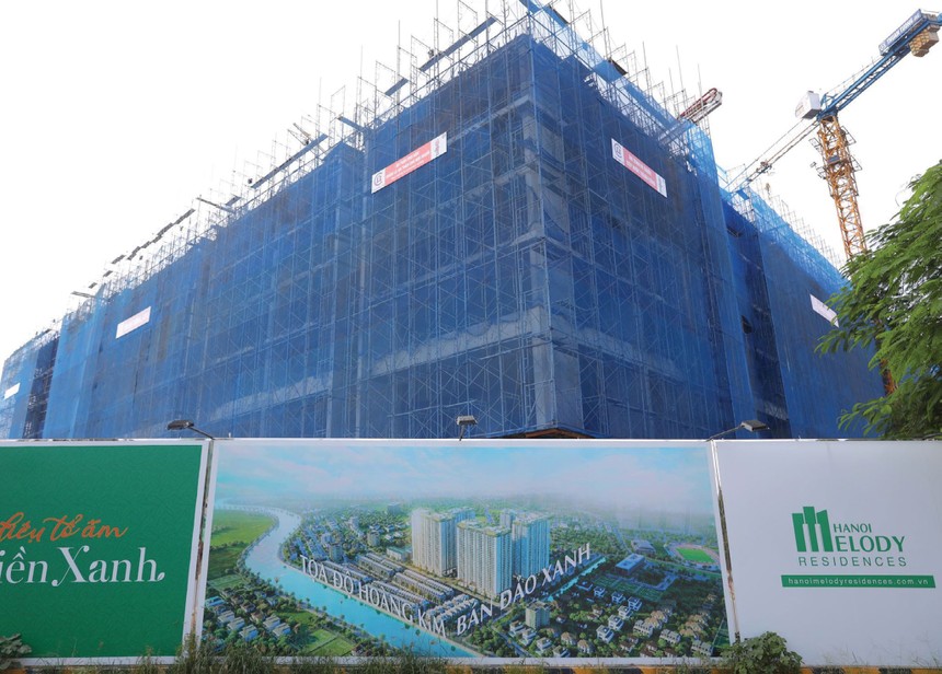 Dự án Melody Residences Linh Đàm của Kl994 game bài casino hấp dẫn Hưng Thịnh đang được xây dựng.