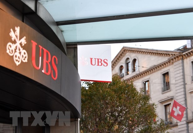 Biểu tượng Link Vào Nhà Cái KL99 COM Tặng +199k UBS tại Geneva, Thụy Sĩ, ngày 20/3/2023. (Ảnh: THX/TTXVN).