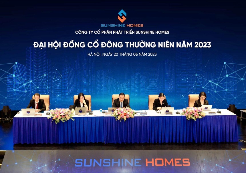 Đoàn Chủ tọa điều hành Đại hội Trang Chủ KL99Com Số 1 Link Đăng Ký KL999 thường niên 2023 Sunshine Homes.