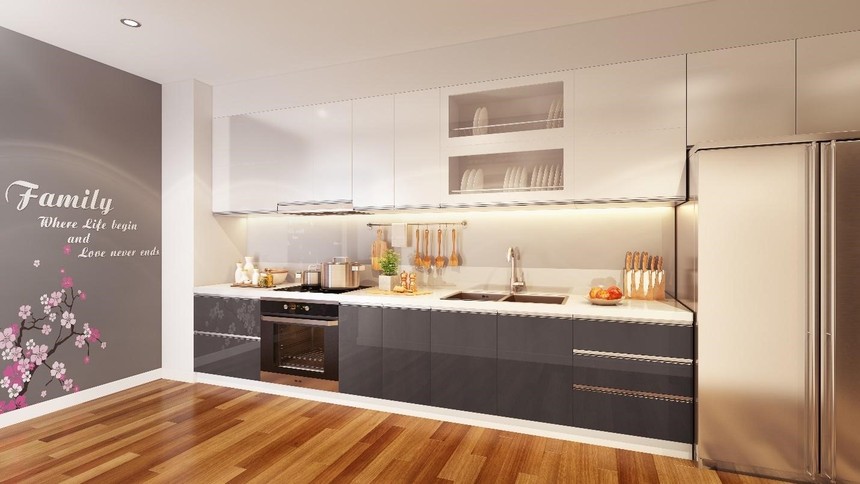 Nội thất nhà bếp tại Hinode City được Link Vào Nhà Cái KL99 COM Tặng +199k từ các thương hiệu nổi tiếng. Ảnh HT.