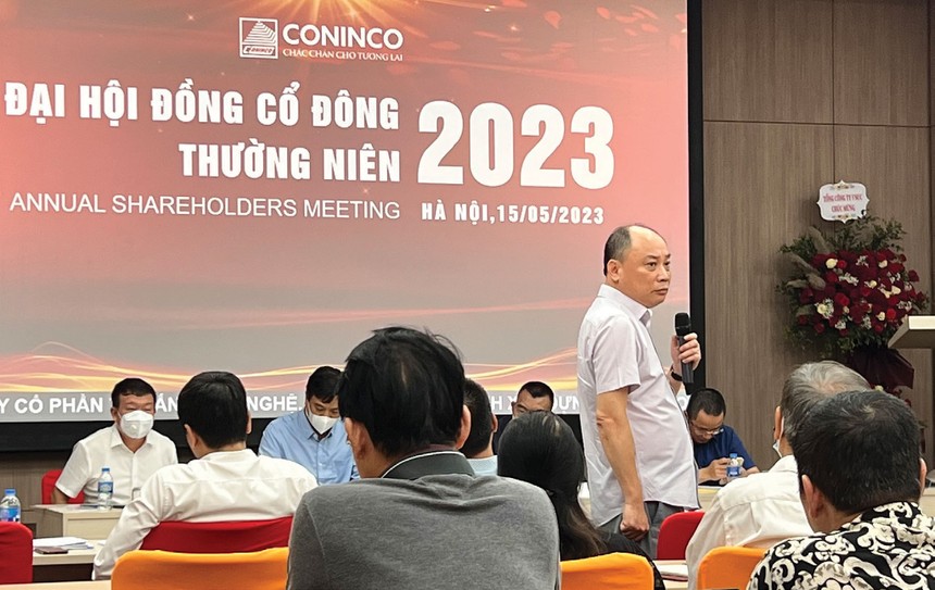 Chủ tịch VNCC phát biểu tại đại hội Trang Chủ KL99Com Số 1 Link Đăng Ký KL999 thường niên 2023 của Coninco,