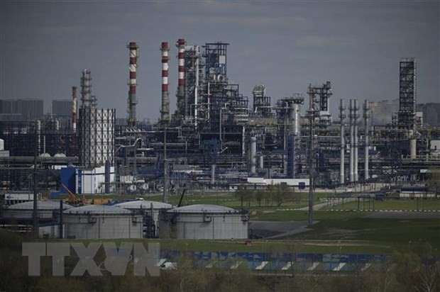 Cơ sở lọc dầu của Kl994 game bài casino hấp dẫn Gazprom ở ngoại ô Moskva, Nga. (Ảnh: AFP/TTXVN)