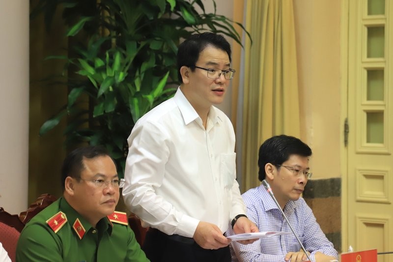 Thứ trưởng Bộ Kế hoạch và Kl99ok phiên bản mới Trần Quốc Phương giới thiệu những điểm mới của Luật Kl99 nổ hũ (Ảnh TT)