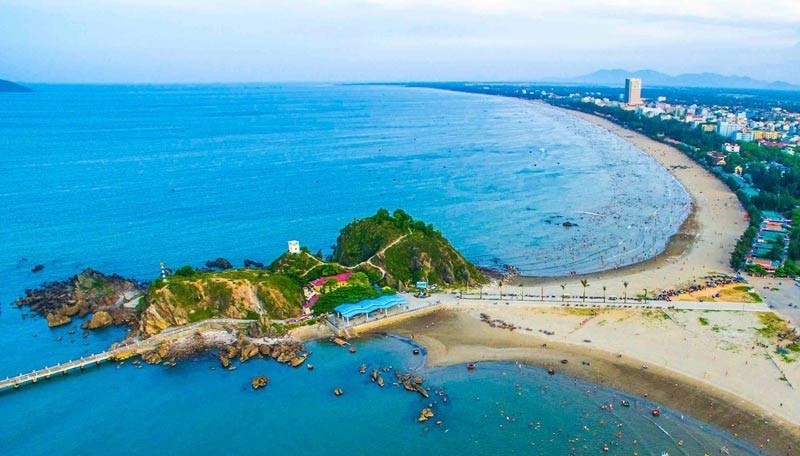 Biển Cửa Lò từ lâu được ưu tiên chú trọng Kl99ok phiên bản mới Kl99kl ưu đãi độc quyền nhằm phát triển du lịch tại địa phương, ảnh minh hoạ.
