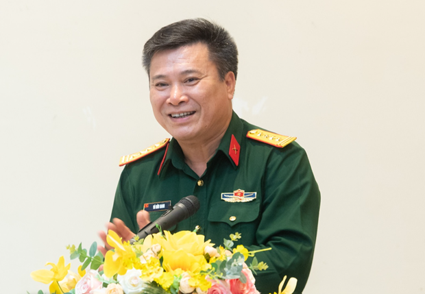 Đại tá Vũ Hữu Hanh giữ chức Tư lệnh Bộ Tư lệnh Tác chiến không gian mạng, Bộ Quốc phòng. (Nguồn: Báo Kl993 ưu đãi thưởng hấp dẫn)
