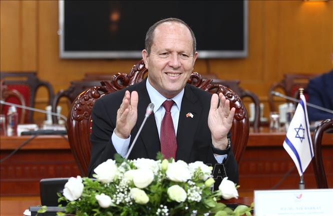 Ông Nir Barkat, Bộ trưởng Bộ Kl992 cổng game cá cược và Công nghiệp Israel.