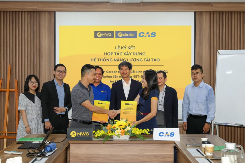 Thế Giới Di Động (MWG) ký MOU với CAS Energy triển khai các dự án năng lượng xanh và Kl992 cổng game cá cược tuần hoàn tại chuỗi Bách hóa Xanh